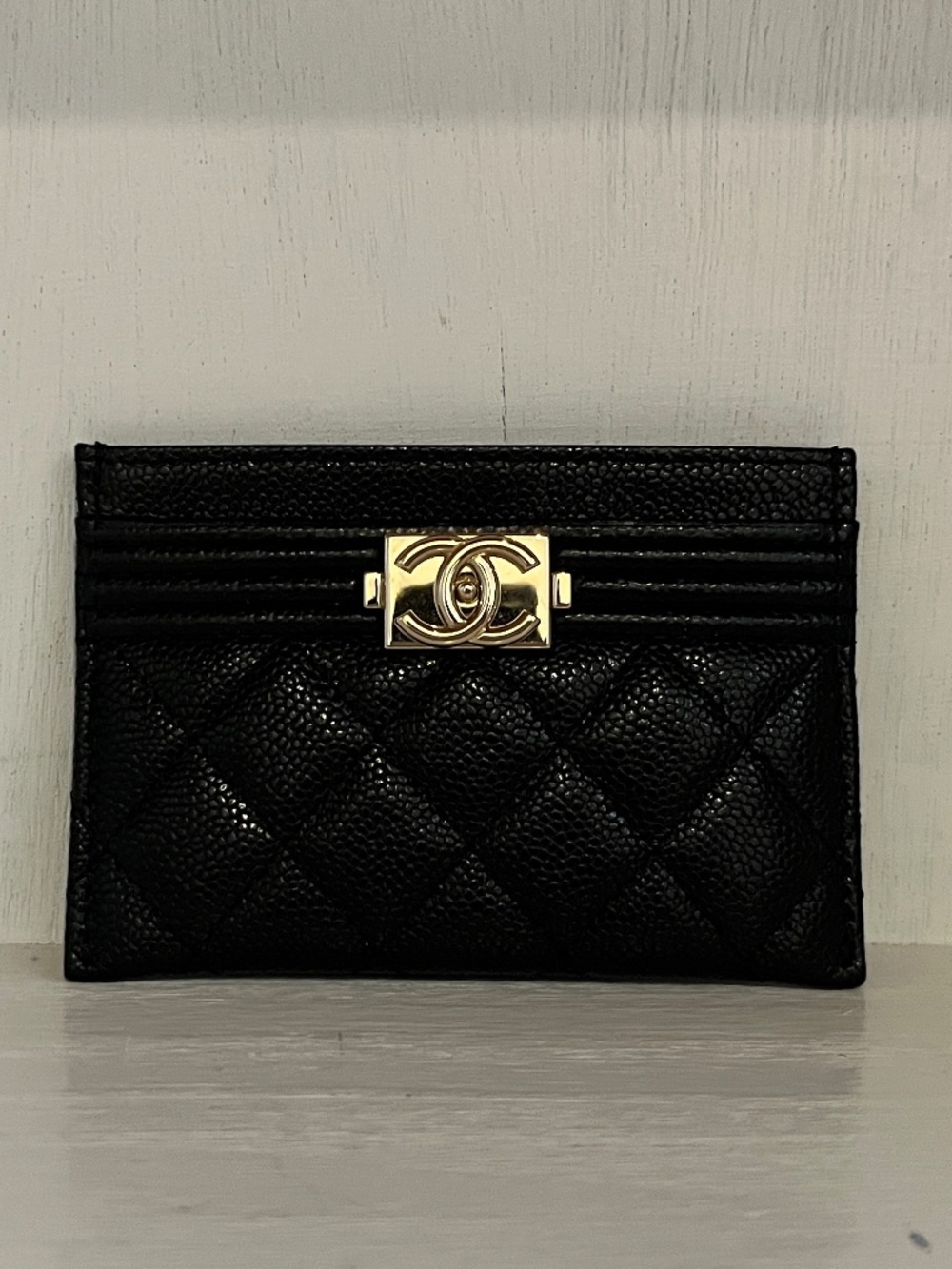 Chanel Boy Card Holder